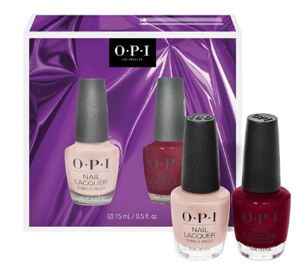OPI Duo Bubble Bath & Malaga Wine